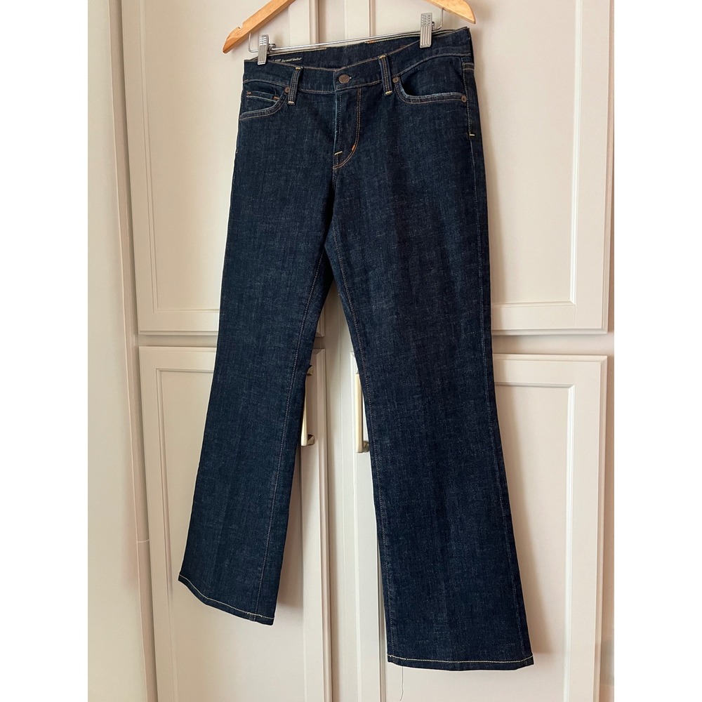 Citizens of Humanity Kelly Low Waist Bootcut Dark Indigo Stretch Jeans 31